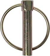 Proplus Borgpen Met Ring Aluminium 10 Mm Zilver Per Stuk