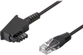 Goobay TAE-F kabel voor DSL/VDSL