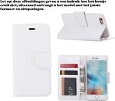 Xssive Hoesje voor LG G4 Stylus - Book Case - geschikt voor pasjes - wit