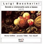 Boccherini: Sonatas for Cello and Continuo Vol 2 / Kanka, Tuma, Hejny