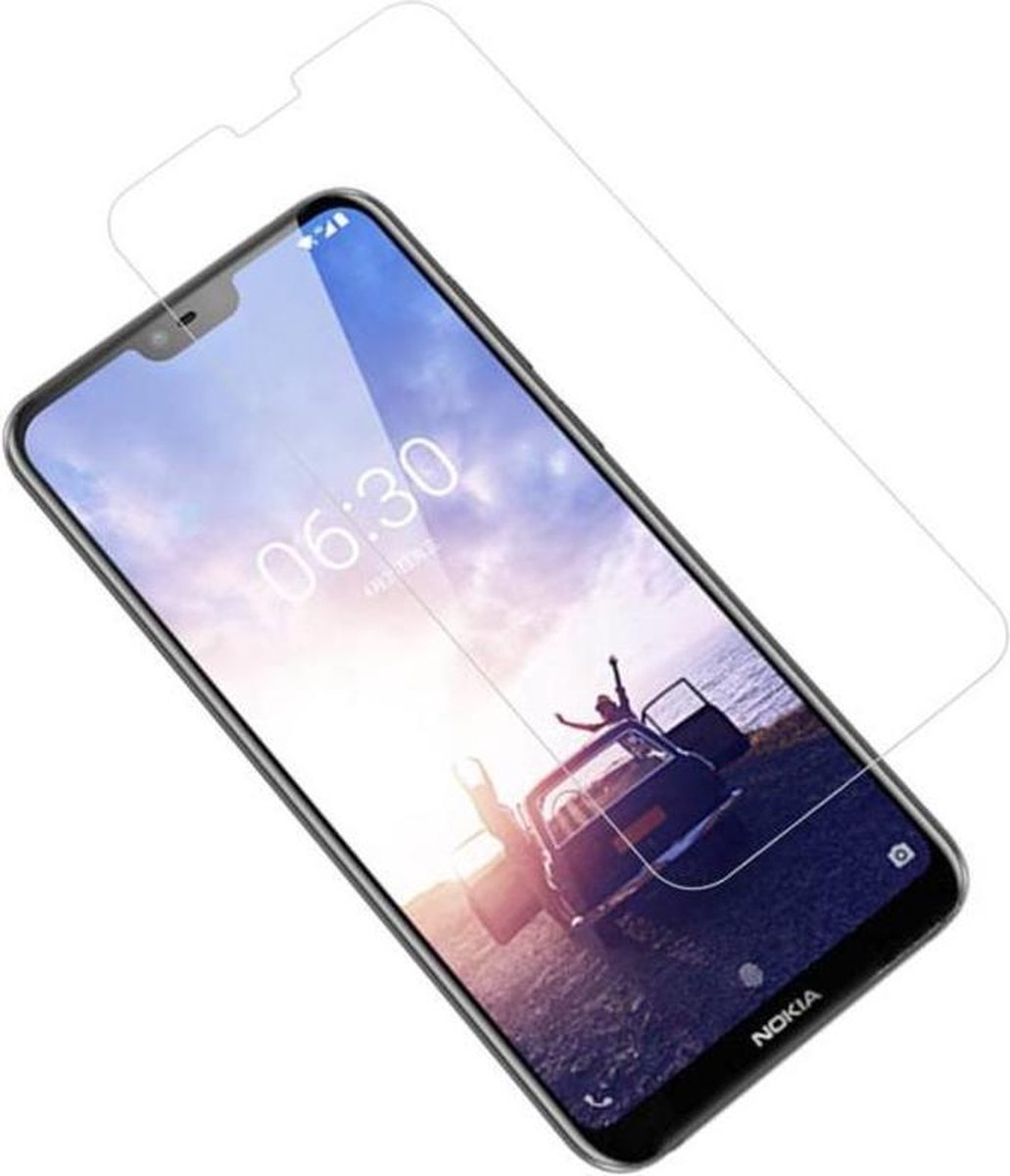 Gehard Tempered Glass - Screenprotector - beschermglas - Geschikt voor Nokia 6.1 Plus