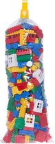 Bouwstenen speelgoed set super max - Midi blokken - 350 stuks