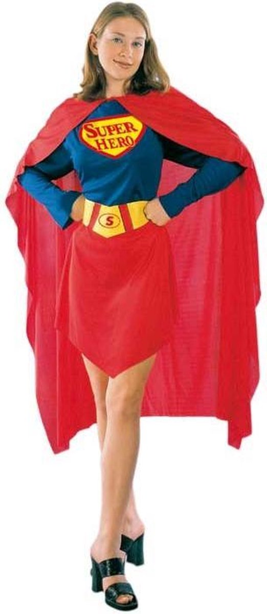 Gastvrijheid Bijlage Vereniging Superheld vrouw kostuum | bol.com