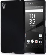Xperia Z5 Premium back case TPU hoesje Zwart