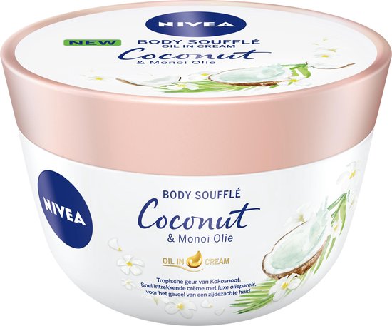 NIVEA Coconut & Monoi Oil Body Soufflé 200ml