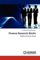 Finance Research Works