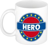 Hero naam koffie mok / beker 300 ml  - namen mokken