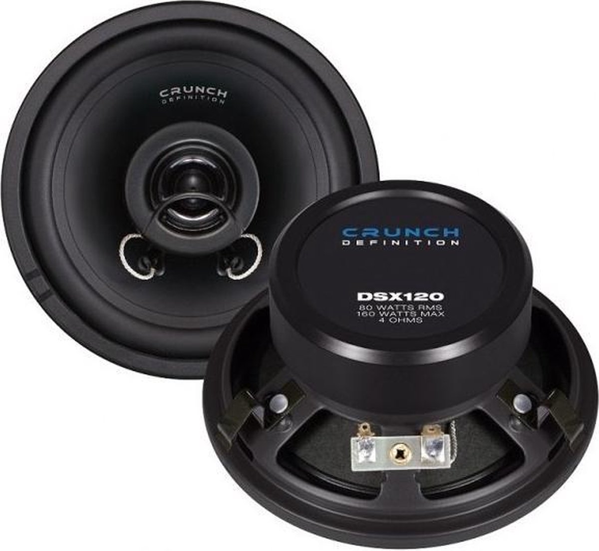 Crunch DSX120 – 2-weg coaxiale inbouwluidspreker – 160 W