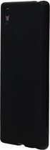 LG K5 TPU Cover Hoesje Transparant Zwart