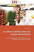 La valeur nutritive dans les achats alimentaires