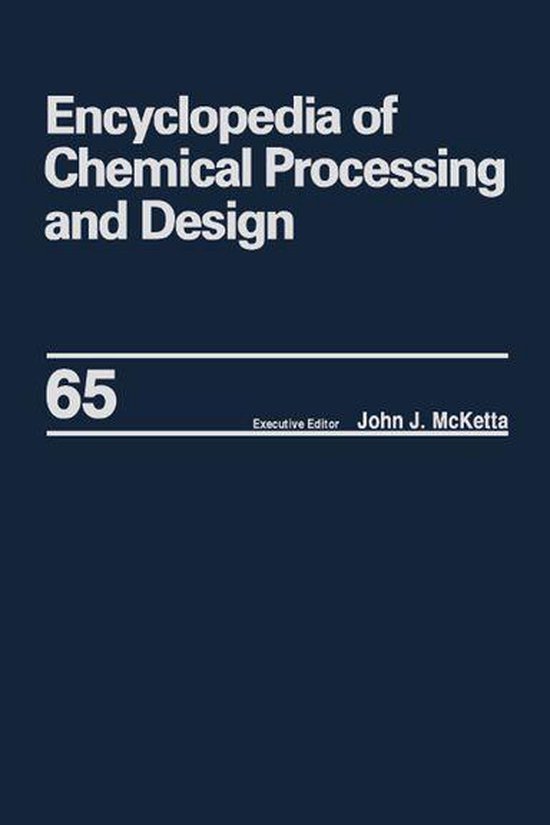 Chemical Processing and Design Encyclopedia - Encyclopedia o ... - cover