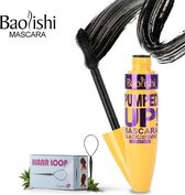 Baolishi Pumped Up Hydrofuge Defining Mascara - Waterproof Zwart Inclusief  Haarloop