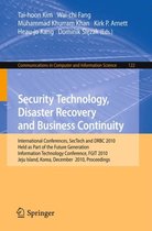 Security Technology Disaster Recovery and Business Continuity