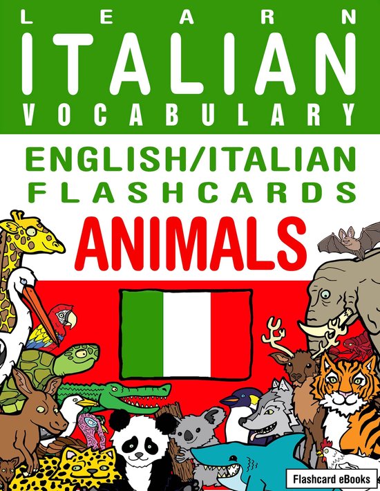 Flashcard eBooks 12 - Learn Italian Vocabulary - English/Ita ... - cover