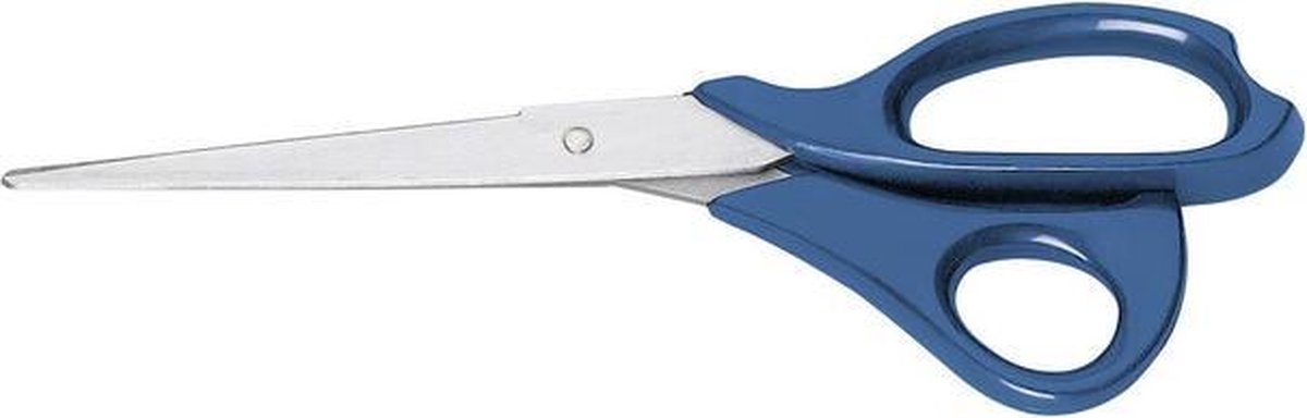 Schaar Alco 21,5cm blauw roestvrijstaal