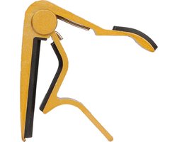 BiBiRockshop - Capo gitaarklem - Elektrisch - Akoestisch - Aluminium - Barreklem - VintageGold - Capodaster