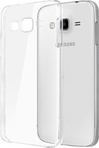 Telefoonhoesje voor Samsung Galaxy J3 2016 Transparant - Dun flexibel siliconen