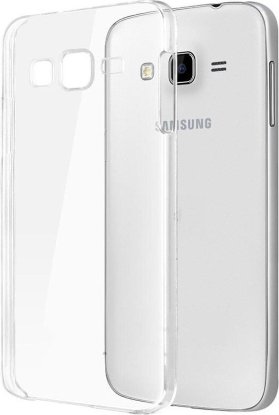 Telefoonhoesje voor Samsung Galaxy J3 2016 Transparant - Dun flexibel  siliconen | bol.com