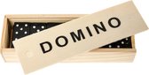 Domino Spel In Houten Kistje
