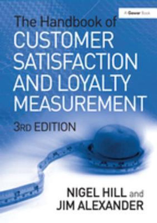 The Handbook of Customer Satisfaction and Loyalty Measuremen ... - cover