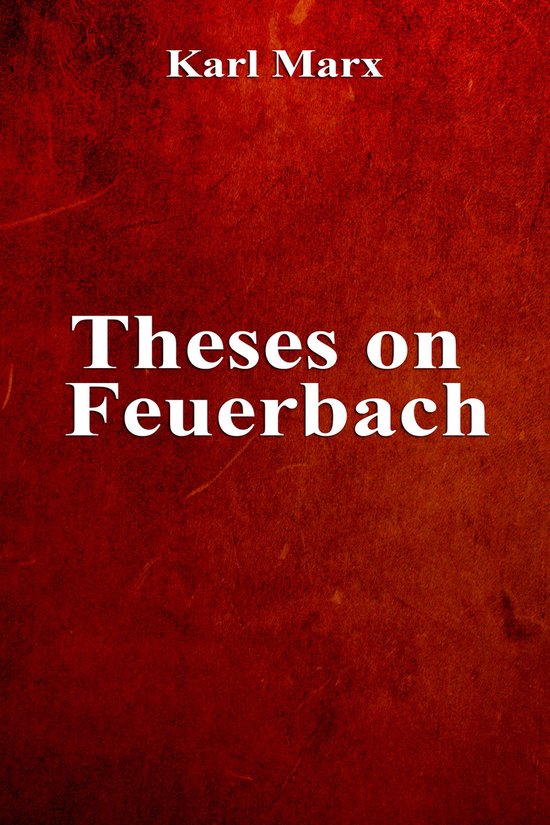 theses feuerbach karl marx