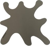 NOOBLU Deco onderlegger SPLASH - Lead grey - 40 x 40 cm
