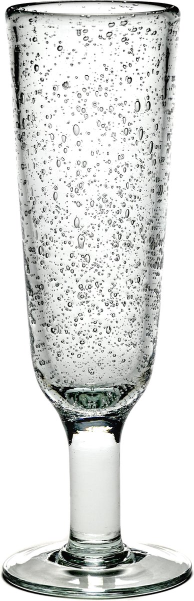 Serax - Pascale Naessens Pure - Champagneglas - Transparant - 5 Ø - 15CL - 4 stuks