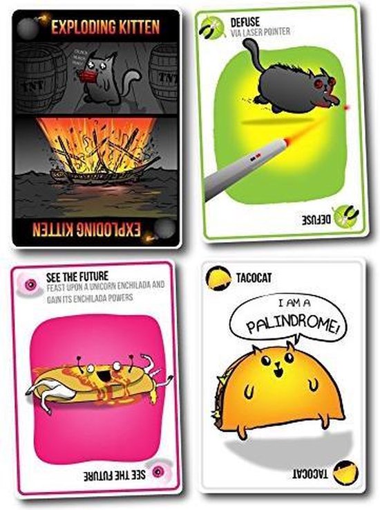Exploding Kittens Original Edition - Engelstalig Kaartspel