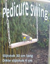 Pedicure swing (nagelslijtstok als schommel) 30 cm lang Ø 4 cm Slijtstok