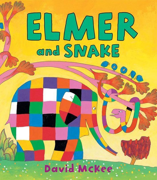 Elmer eBooks - Elmer and Snake - cover