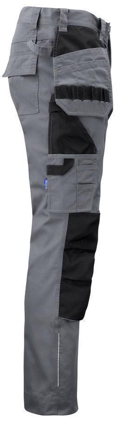 ProJob 5531 BROEK MET KNIEZAKKEN EN SPIJKERZAKKEN 645531 - Grijs - D84