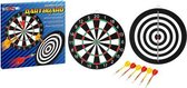 Dartbord set dubbelzijdig - 42cm