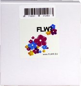 FLWR - Labelprinterrol / DK-11221 /23x23mm Wit - geschikt voor Brother
