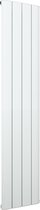 Design radiator verticaal aluminium mat wit 180x37.5cm 1264 watt -  Eastbrook Peretti