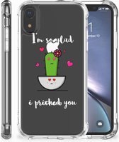 Geschikt voor iPhone XR Shockproof Case Cactus Glad