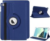 Xssive Tablet Hoes voor Apple iPad Mini 4 / Mini 5 - Tablet Hoes - Case - Cover - 360° draaibaar - Donker Blauw
