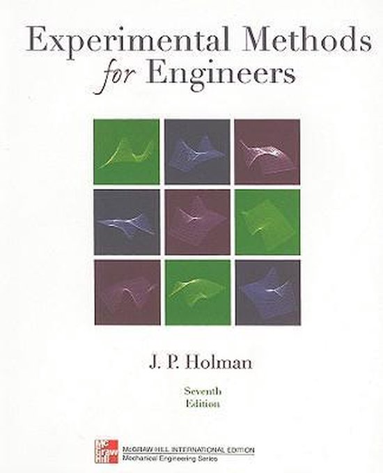 Experimental Methods for Engineers - cover
