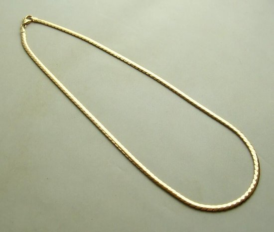 Gouden collier 42 cm | bol.com