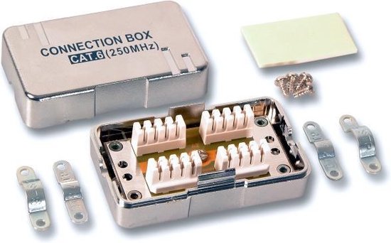 EFB Elektronik 37596.2 netwerkverdeeldoos Cat6 Zilver