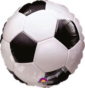 Amscan - Voetbal FolieBallon Zwart/Wit