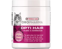 Versele-Laga Oropharma Opti Hair Cat Tegen Haaruitval - Voedingssupplement - Huid - Vacht - 130 g Granules