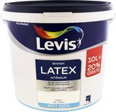 Levis Latex Binnen - Soft Satin - Wit - 12L - 10+2L Gratis
