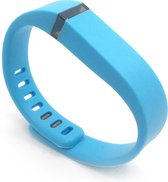 TPU armband voor Fitbit Flex - Kleur - Licht blauw, Maat - S (Small)