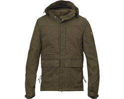 Fjällräven Lappland Hybride Jas Heren, dark olive Maat S