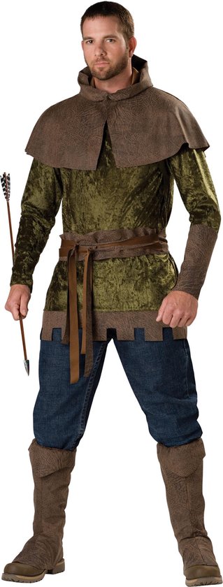 afwijzing Meter doe niet Robin Hood kostuum voor heren - Premium - Verkleedkleding - Medium" |  bol.com