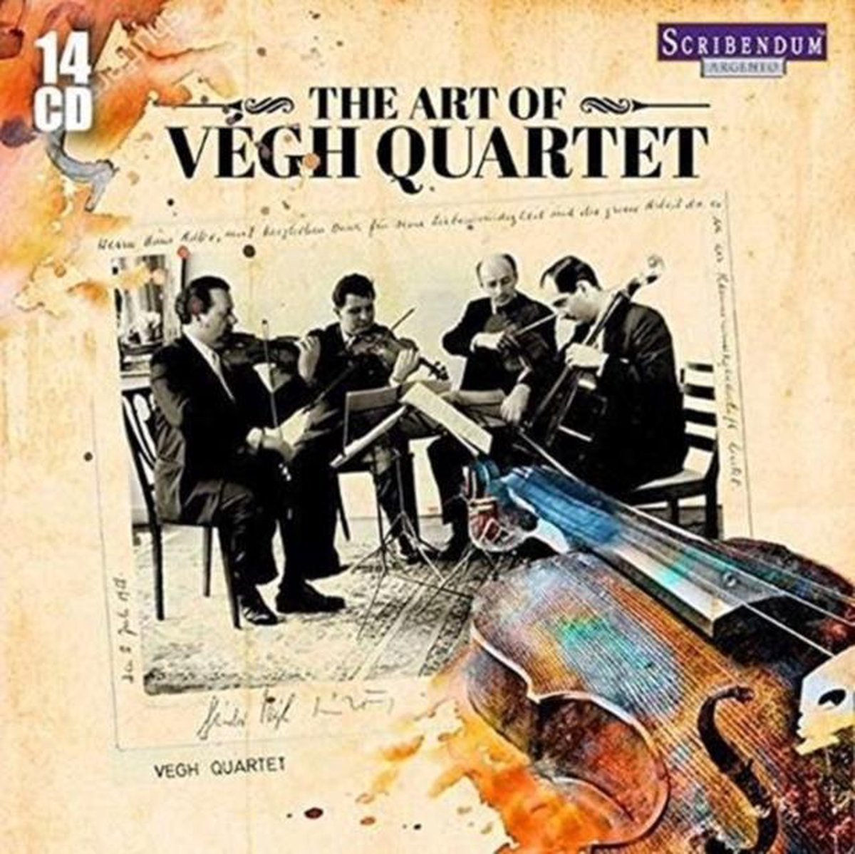 The Art Of Vegh Quartet - Beethoven & Bartok Complete Quartets