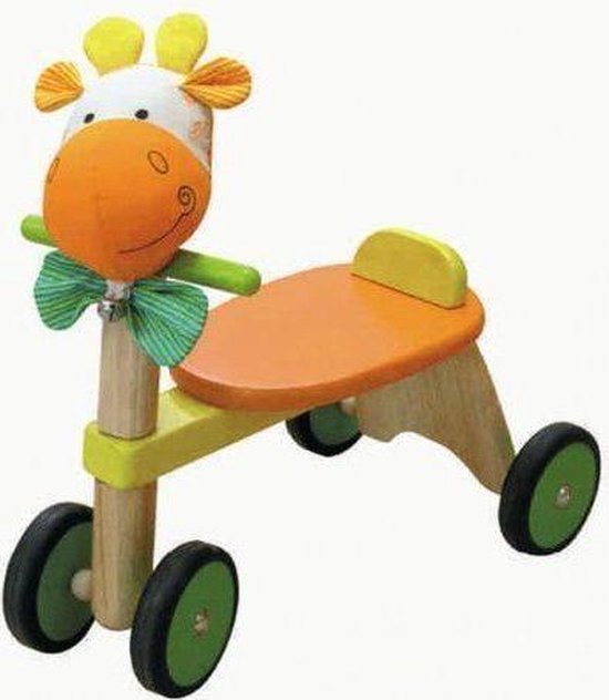 opleiding Meditatief Karu I'm Toy Loopfiets Giraffe - Oranje | bol.com