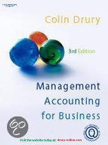 Management Accounting for Business 3E