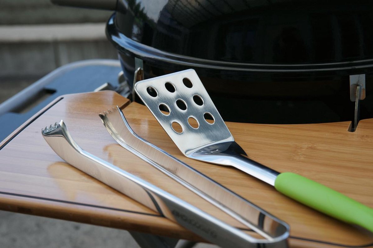Outdoorchef Starter Cutlery Set 2-piece - Green. Silver