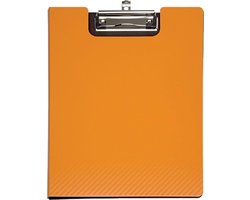 Klembordmap Maul Flexx met kopklem A4 oranje
